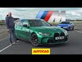 New BMW M3 Competition 'G80' vs 2021 Alfa Romeo Giulia Quadrifoglio review | Autocar