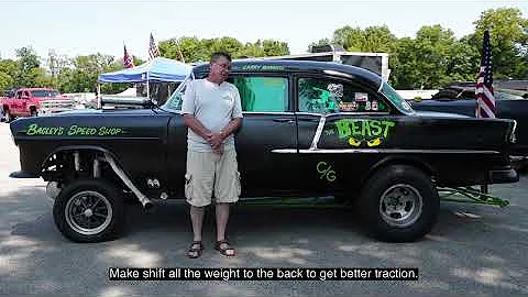 Larry Shows Off His 1955 Chevy Gasser and Tells Us...