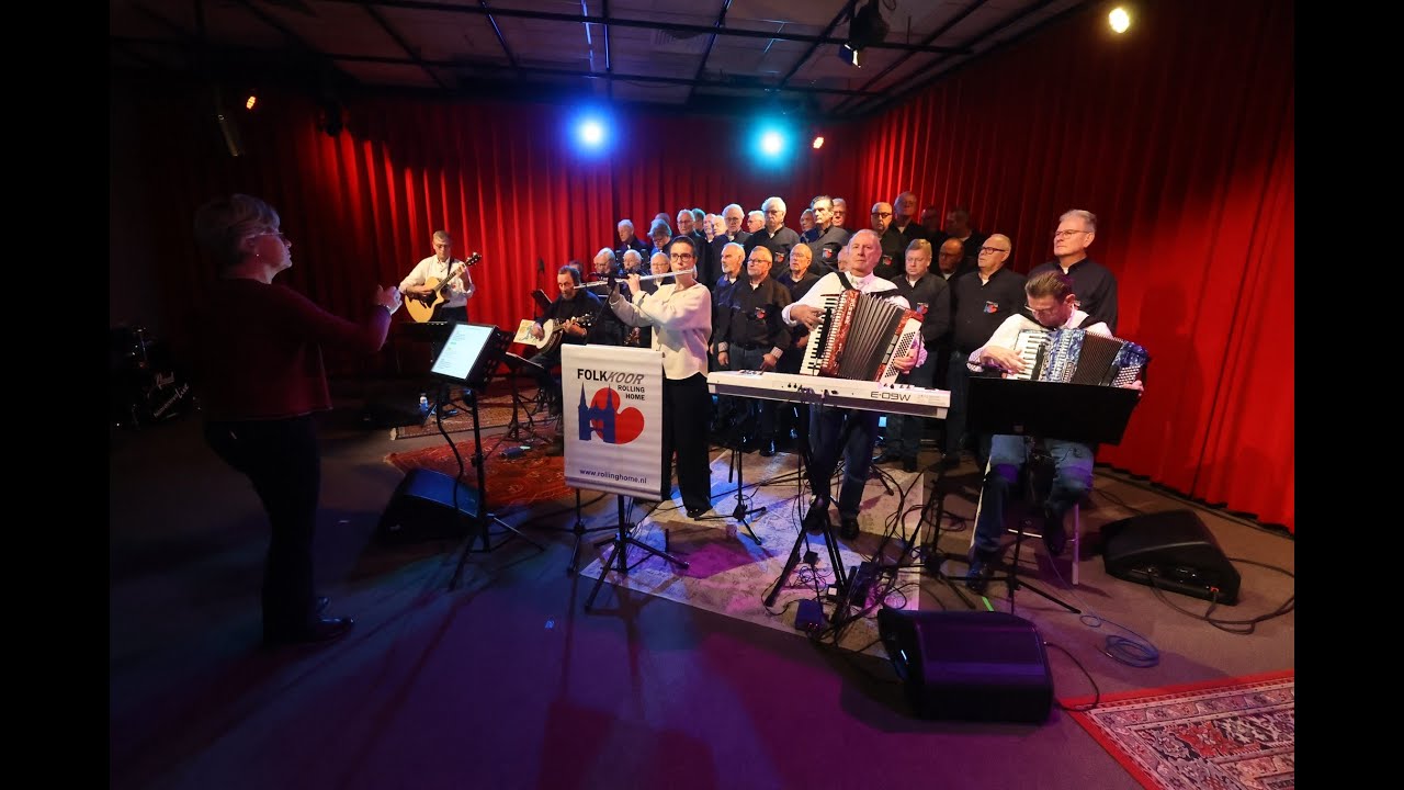 Rolling Home (Folkkoor) 2024 yn Noardewyn Live @OmropFryslan