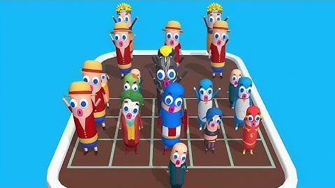 Merge Master Monster Run 3D Level 31-35