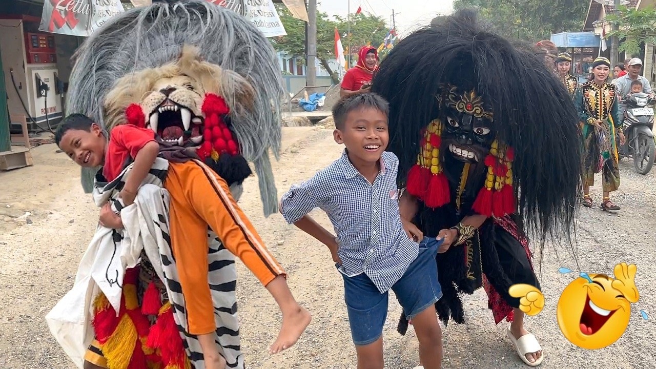 Lucu abiss !! TERPOPULER TOP 15 PENGEJEK KETANGKAP BARONGAN NGAMUK MBEROT