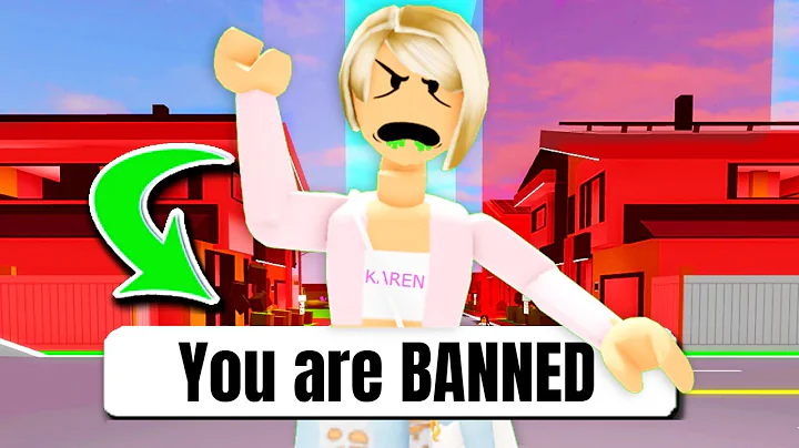 Brookhaven, But KAREN Gets BANNED From EVERY HOUSE!