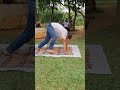 Morning yoga flow #motivation #healthyaging #morningpractice #handbalance #yoga #corebuilding