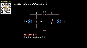 Practice Problem 3.1 - Fundamental of Electric Circuits (Sadiku) 5th Ed [English - Dark Mode]