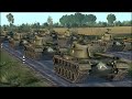 30 AMERICAN M48 PATTON vs 20 SOVIET T-55 TANKS