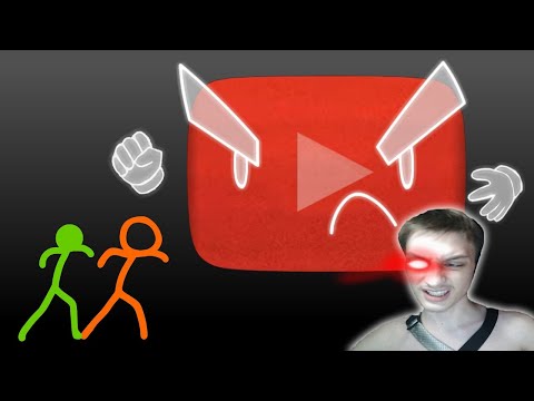 Анимация против YouTube (оригинал) - Реакция на Alan Becker