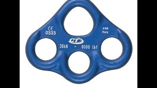 Climbing Technology small 4 hole rigging plate review