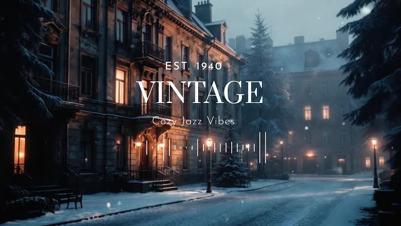 1940s Jazz Music 🎷 Romantic Evening Lounge Instrumental Piano & Sax