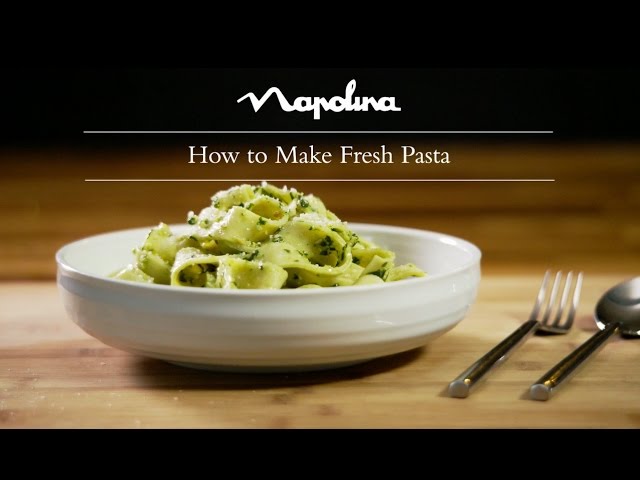 How to make fresh Pasta | Cooking with Napolina