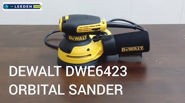 DEWALT DWE6423-B1  280W 5’’ Random Orbit Palm Grip Sander - Installation Video