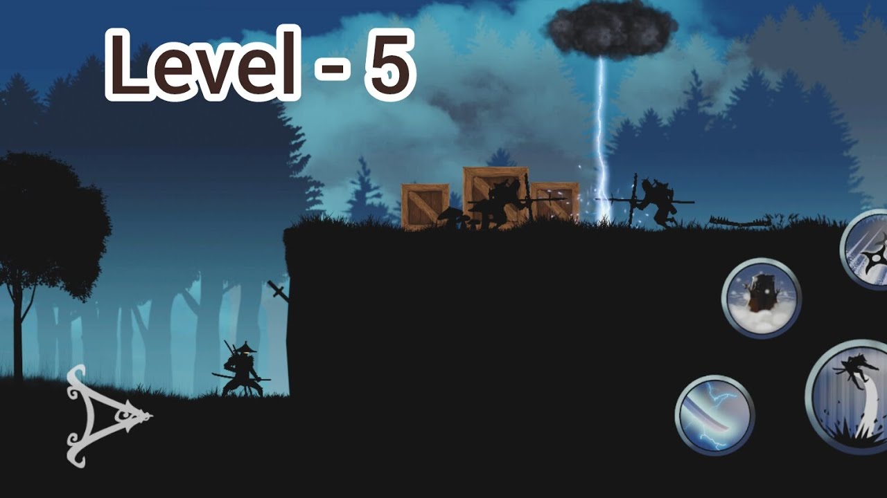 Ninja arashi (level - 5) gameplay (chapter - 2) ninja arashi