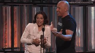 Vin Diesel & Michelle Rodriguez at The Game Awards 2019