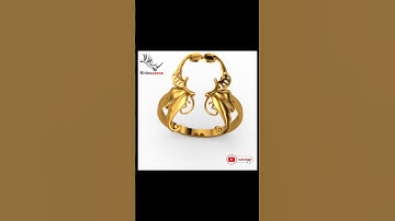 RHINO 3D TUTORIAL IN MAIN CHANNEL.#jewellery #3d #tutorial #fashion #subscribe