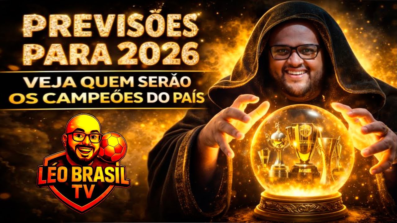🐓 PAI LEOZIM ACERTA TUDO ESTÁ DE VOLTA | PREVENDO CAMPEÕES | SERÁ QUE SEU CLUBE VAI BEM EM 2026?🤔