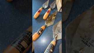Vintage whs trowels #build #constructionchannel #bricklaying #bricks #trowel #vintage #bricky