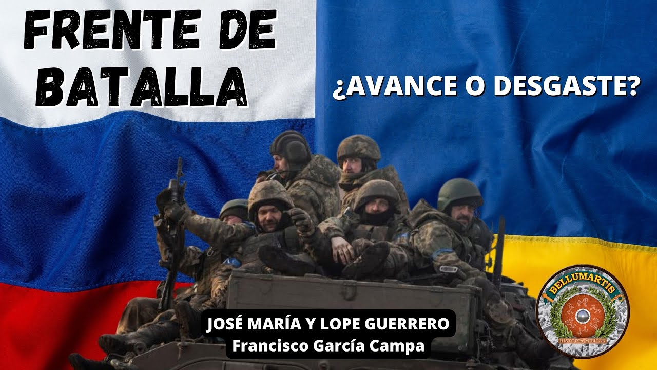 FRENTE DE BATALLA GUERRA DE UCRANIA ¿Avance o desgaste? Bakhmut