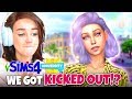 KICKED OUT of our dorm!? (The Sims 4 DISCOVER UNIVERSITY! 👩🏼‍🎓 #4)
