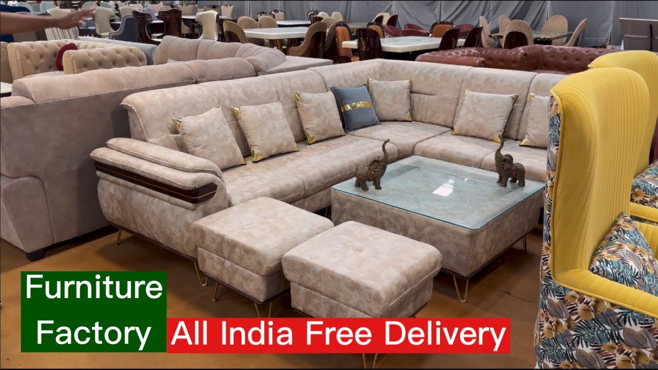 Biggest Luxury Furniture Factory Outlet ! Pan India Free Delivery 🔥