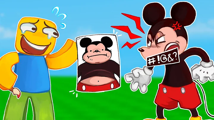 MICKEY plays ROBLOX DRAW ME 4 — WORST DRAWINGS YET?!