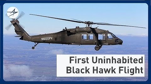 First Uninhabited Black Hawk Flight