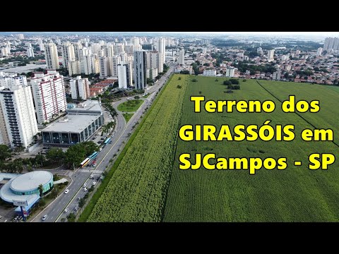 Terreno dos Girassóis em São José dos Campos SP (imagens de drone)