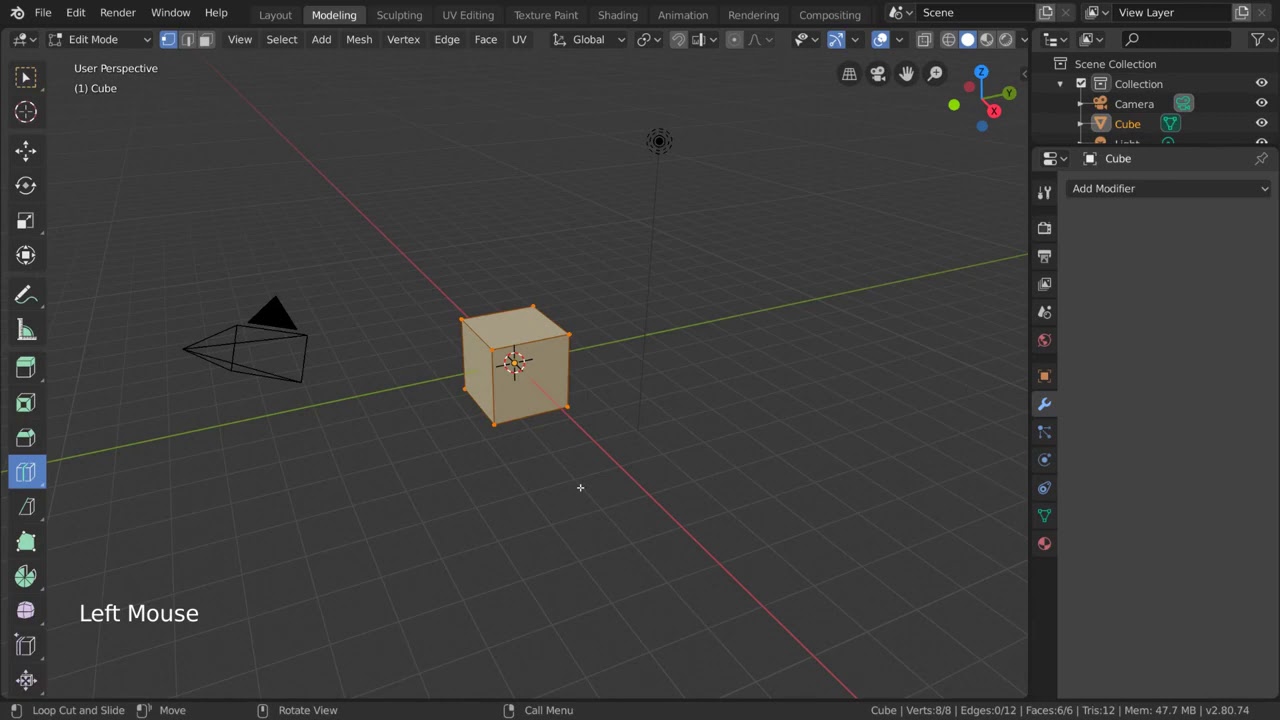 Tutorial 13 Loop Cut Blender 2.80 Sub Indonesia - YouTube