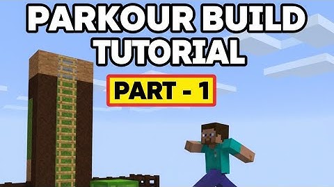 🏗️ MINECRAFT PARKOUR BUILD TUTORIAL PART - 1 | Easy Parkour Map for Beginners 🟩🔥