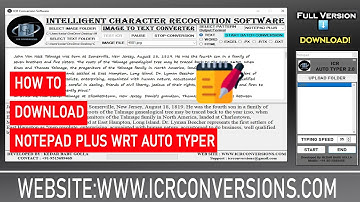 How To Download Notepad Plus WRT Auto Typer Software  |  Notepad Plus Auto Typer Software