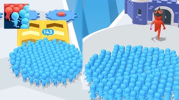 COUNT MASTERS: CROWD RUNNERS -  ALL LEVELS GAMEPLAY/WALKTHROUGH - Level 4-6