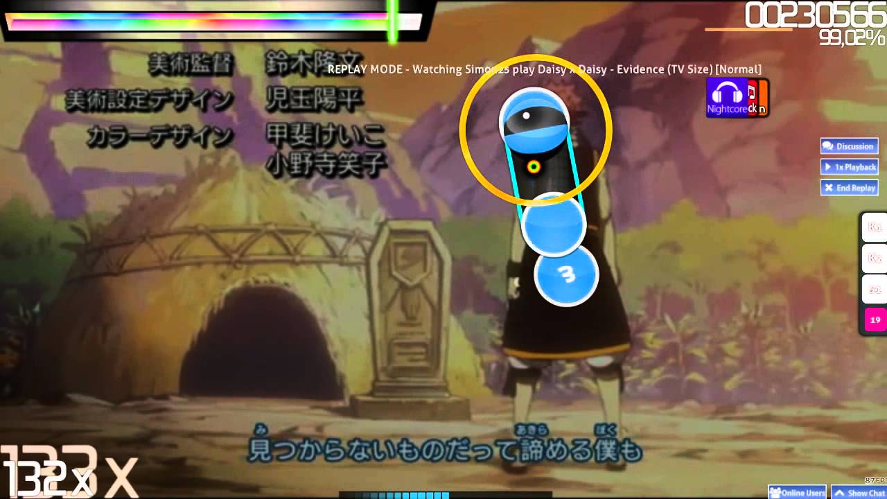 Osu! Daisy x Daisy Evidence (TV Size) (Normal) YouTube