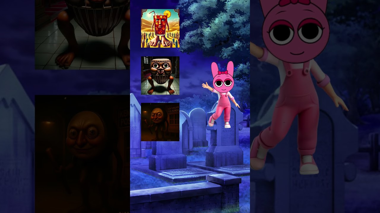 Sprunki Pinki Menebak Anomali! Es Teh Pati Boom, Kel kel Mokel, Tak Tak Takbir #animasi #kartun