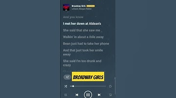 Thumbnail of Broadway Girls - Morgan Wallen, Lil Durk #music #relax #feelgoodmusicchannel