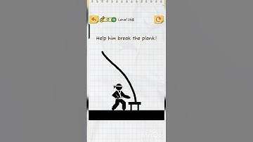 help him break the plank #draw2save #games #shorts