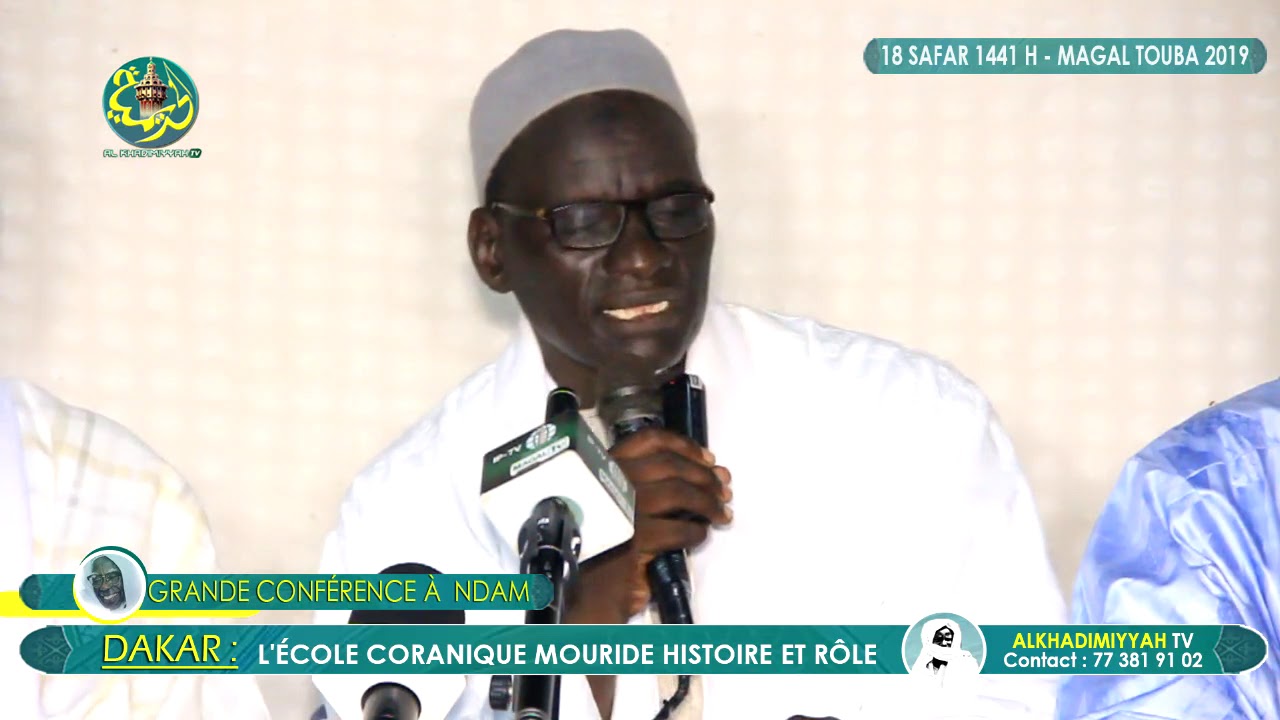 hadith sur les parents Magal 2019: Conférence Rawdou Rayahin | Thème:L'école Coranique Mouride (par S. Moustapha Diop Ndar)