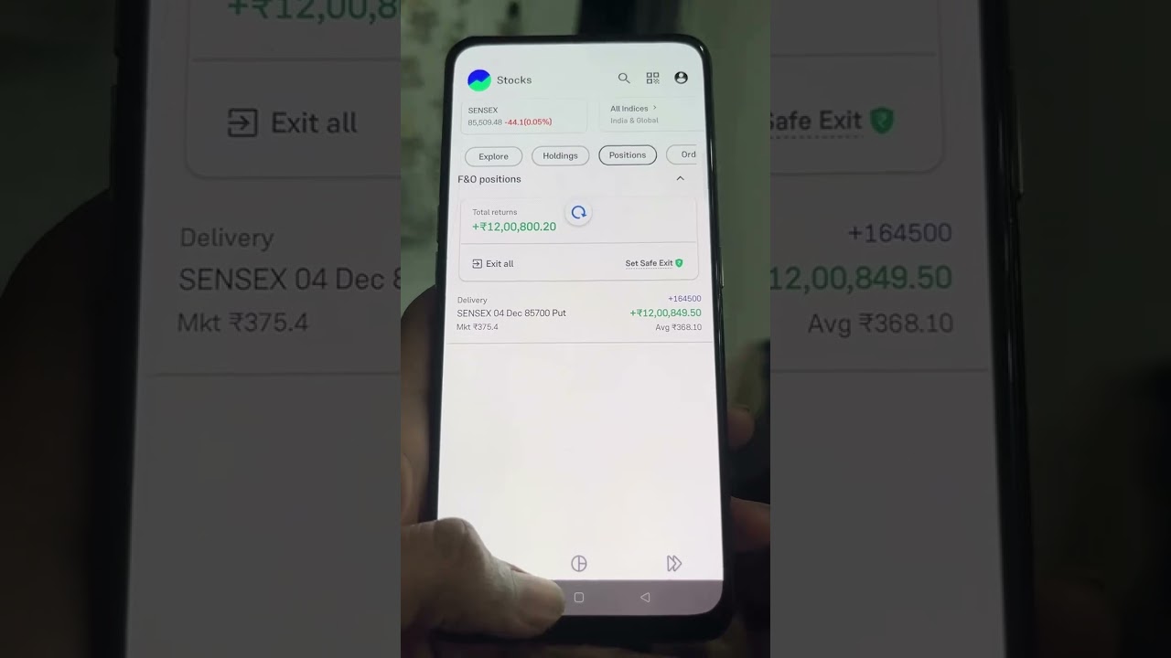 34 LAKH KA PROFIT | Patience is key of success | 