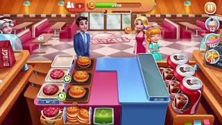 My Cooking Restaurant My Town Burger Shop Level 3-2-1 Stars screenshot 3
