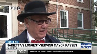Longest-serving Marietta Mayor Joe Matthews passes away at 87