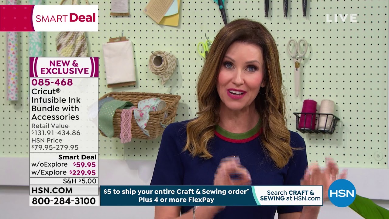 Cricut Explore Air 2 Cutting Machine w/Infusible Ink Acc...