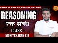 रक्त संबंध Reasoning class -1 blood relation by Mohit Charan Sir |Dronacharya DIkksha |