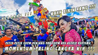 Ade Astrid Dan Benjang Detik Detik Show Keduanya Bertemu  Dibikin Hebohh Suasana Sindanglaya