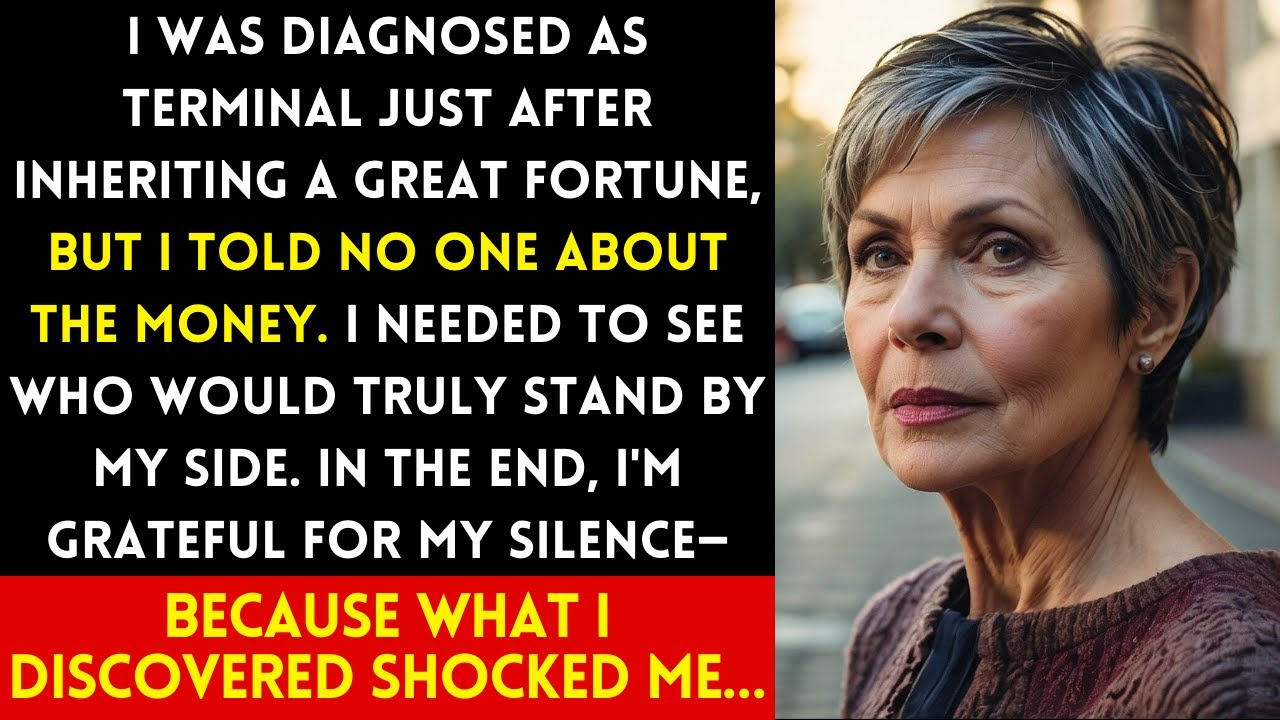 I WAS DIAGNOSED WITH A SERIOUS ILLNESS AFTER INHERITING A FORTUNE, BUT I KEPT QUIET ABOUT THE MONEY…