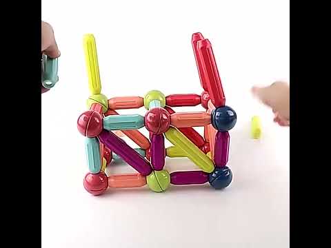 Magnetic Stick Building Blocks Magnets Magnetic Bricks Toys for Children Educational Toy Gift - 42- Pcs