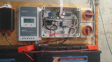 DIY solar project and real-time internet monitor using Raspberry Pi and EpSolar Tracer
