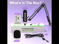 Supercardioid Condenser Microphone, Boom Arm