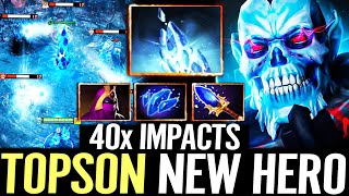 🔥 TOPSON Lich NEW HERO Try for TI Chance — 40 Impacts Shard + Veil of Discord Build Dota 2 Pro