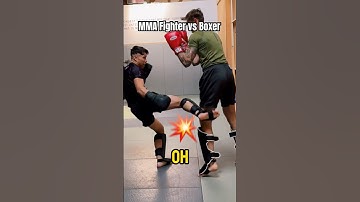 MMA Fighter vs Boxer #striking #mma #boxing #sparring #muaythai