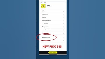 Snapchat Account Kaise Delete Kare | How to Delete Snapchat Account Permanently | Step by Step