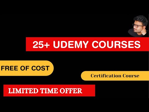 25 + Udemy Courses at Free of cost | Free courses #udemy #freeudemy