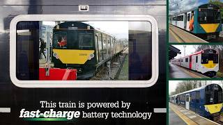 Riding Award Winning Class 230 Battery-Electric Train
Riding the Class 230 battery-electric train which set a new world record for travelling 200 miles on one charge of its batteries. The ride that I filmed is whilst travelling on a quiet suburban branch line between West Ealing and Greenford stations in west London
This is a former London Transport / Underground D78 stock District line train, and it uses a new design of fast top-up battery charging which was specially developed for trains.
This film also looks at most of the other uses of these former subsurface Underground trains - including in the USA - and some other of the types of British rolling stock which is capable of travelling in battery-electric mode.
Footage of the Class 230 train in the USA is courtesy of High Iron Productions and more of this train can be seen at this link: https://www.youtube.com/watch?v=fX8ZXVUSOI8 Riding Award Winning Class 230 Battery-Electric Train