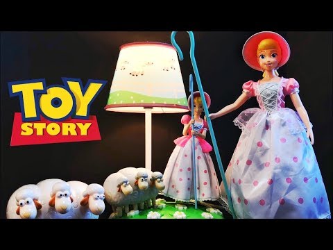 Toy Story Bo Peep Lamp Review - YouTube